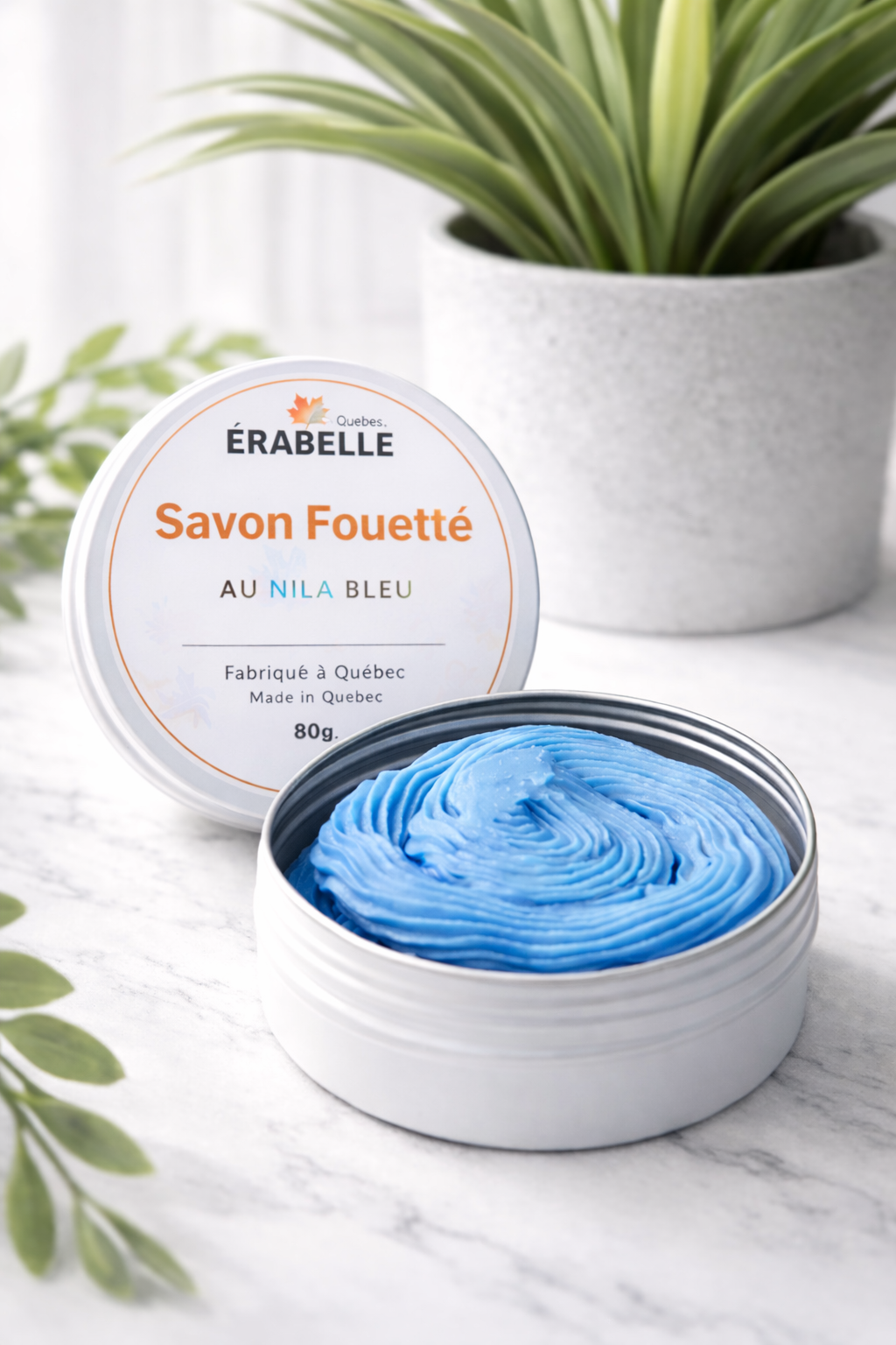 Savon fouetté au Nila bleu & vitamine E