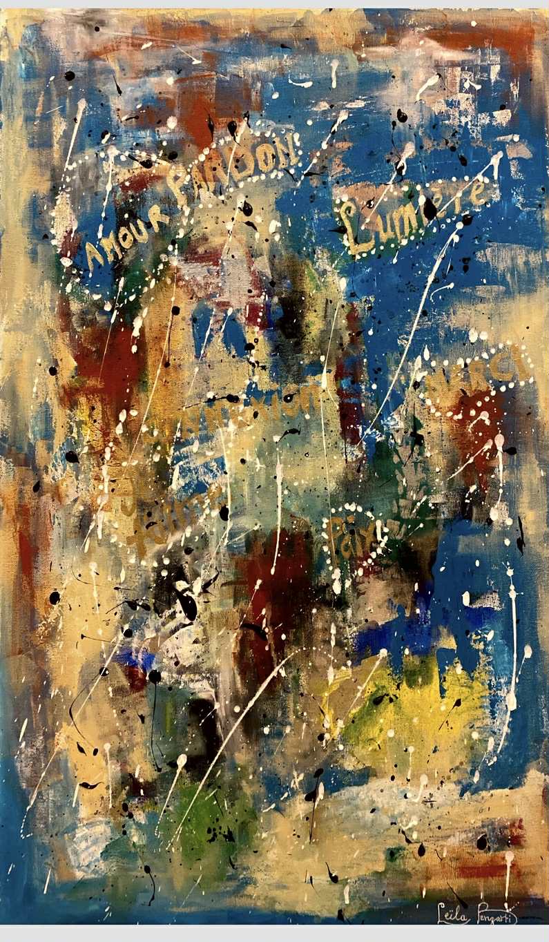 Tableau: La semence 24 x 36 pouces