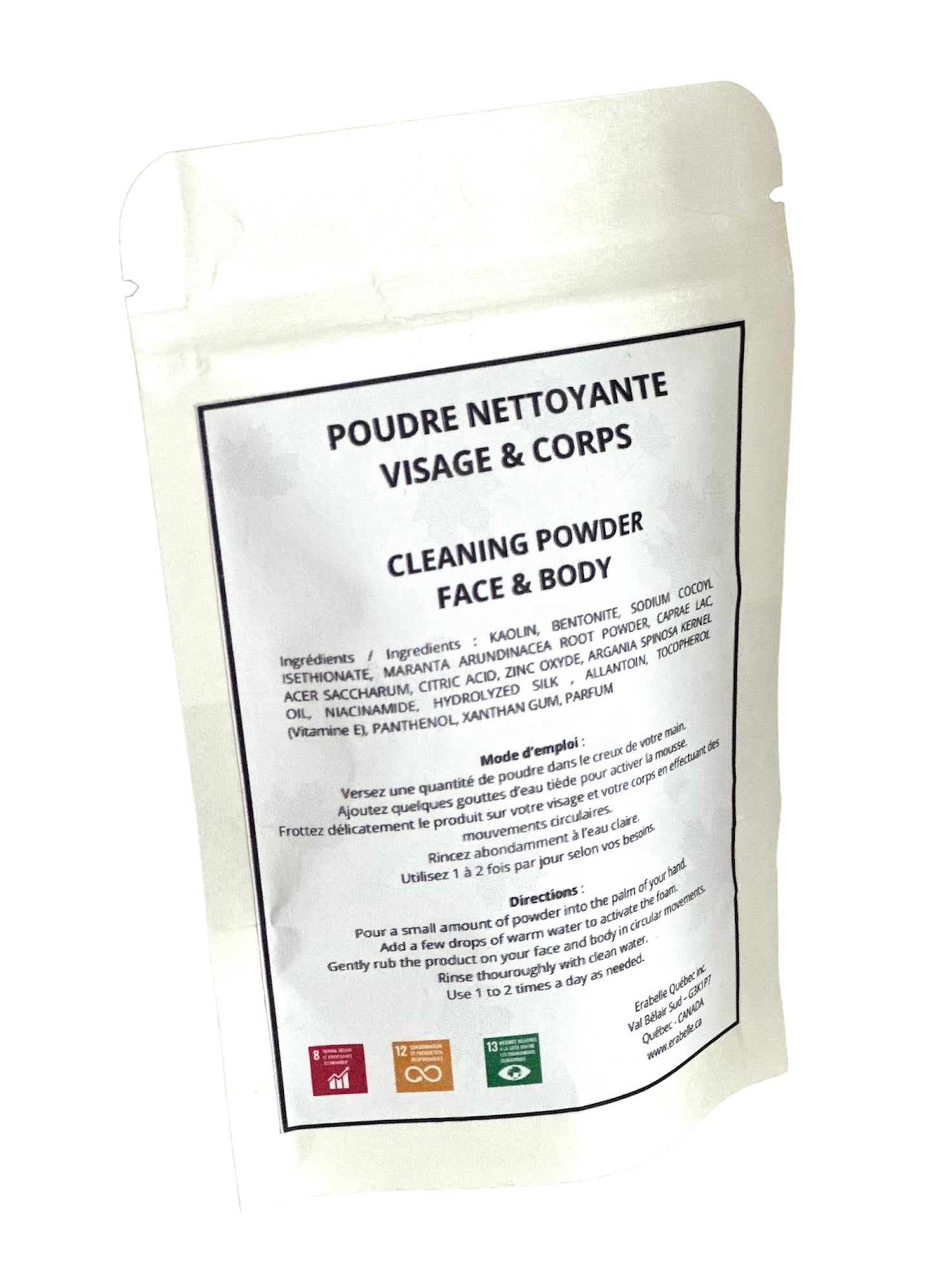 Recharge 50g - Poudre nettoyante visage et corps