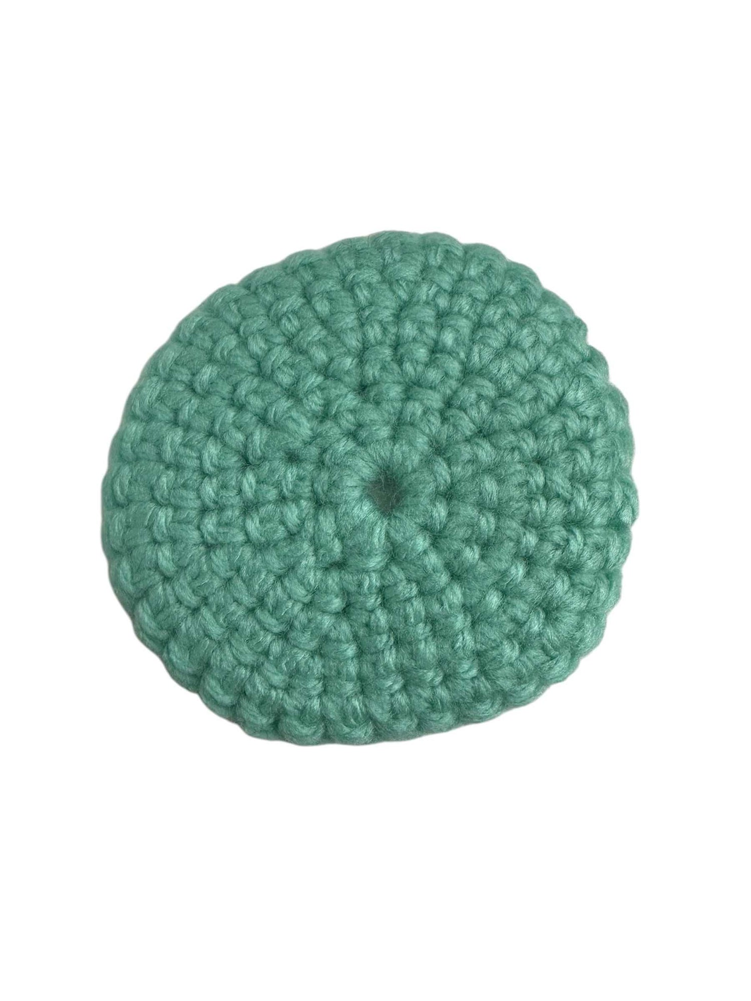 Disque démaquillant au crochet lavable