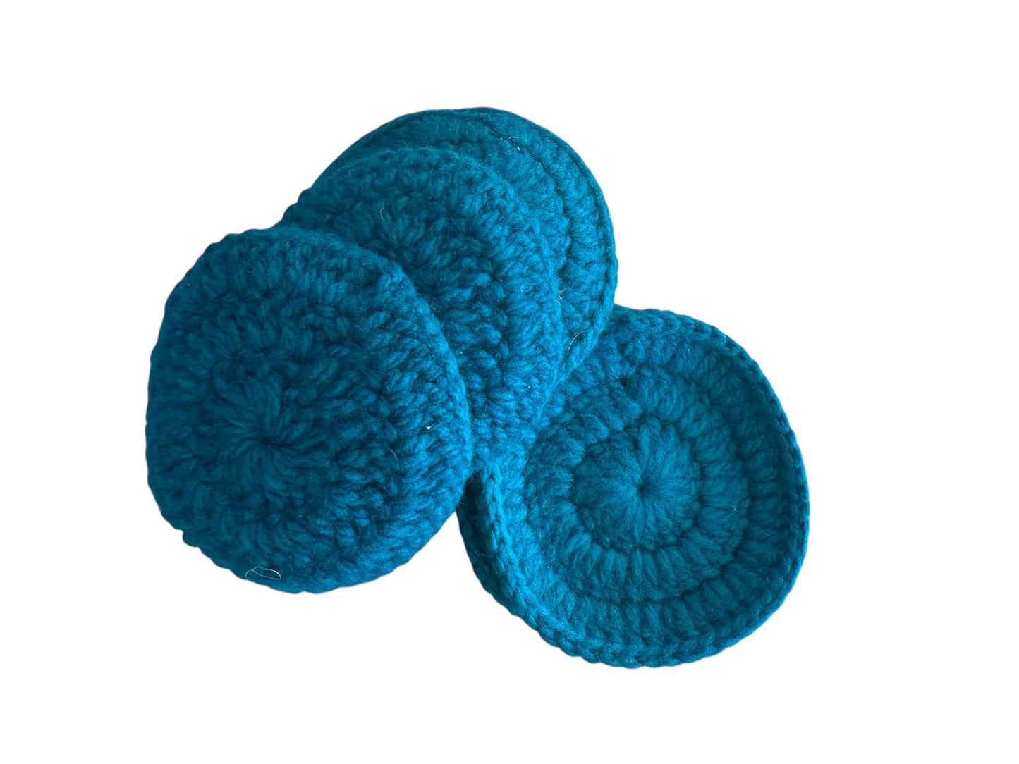 Disque démaquillant au crochet lavable