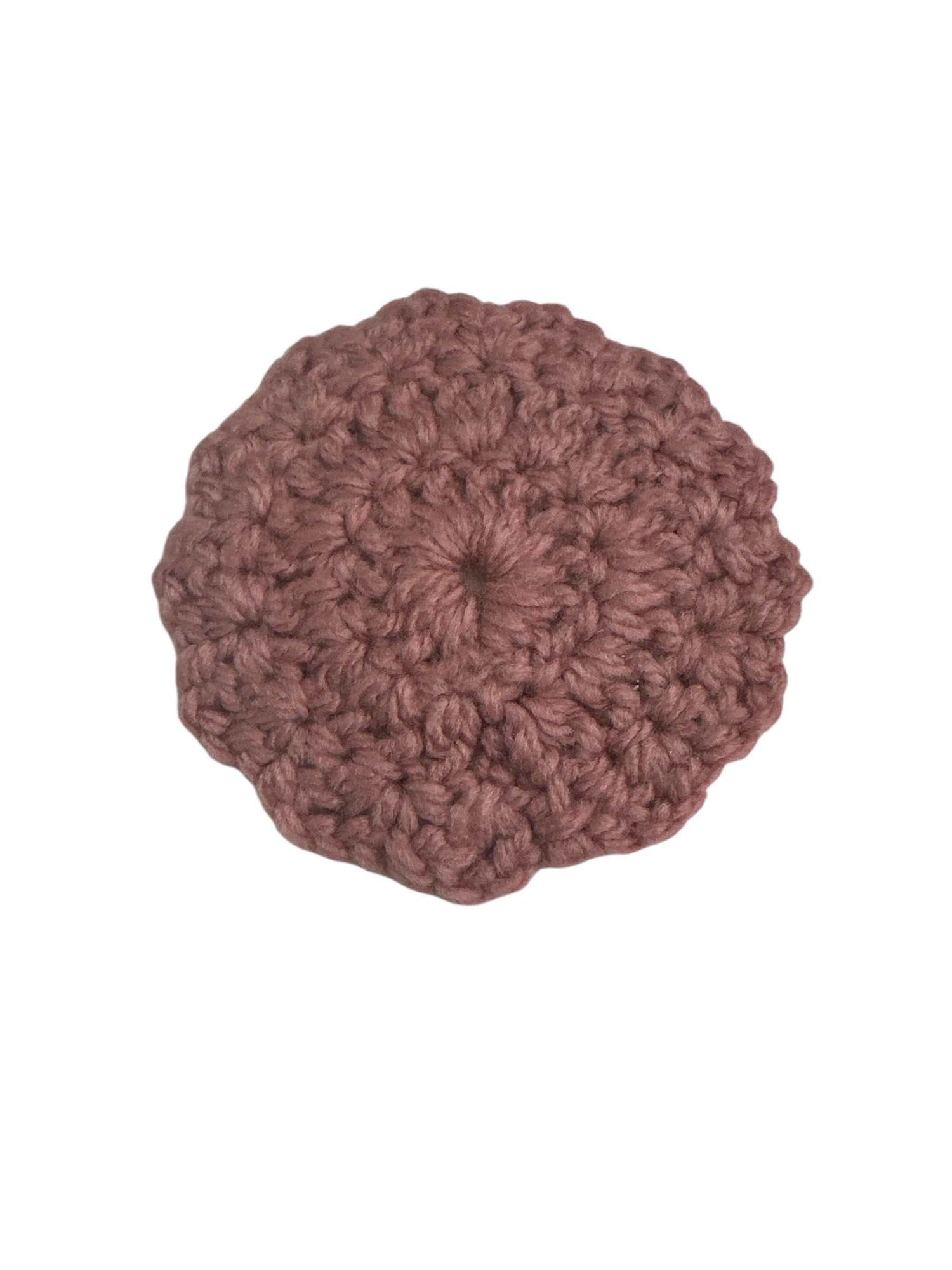 Disque démaquillant au crochet lavable