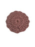 Disque démaquillant au crochet lavable