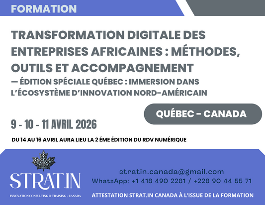 Transformation digitale des entreprises africaines : méthodes, outils et accompagnement — Édition spéciale Québec : immersion dans l’écosystème d’innovation nord-américain